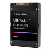 SSD disco Western Digital Ultrastar DC SN655 7,68TB U.3 NVMe PCIe TLC | 0TS2462