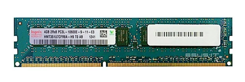 Memoria RAM 1x 4GB Hynix ECC UNBUFFERED DDR3 1333MHz PC3-10600 UDIMM | HMT351U7CFR8A-H9