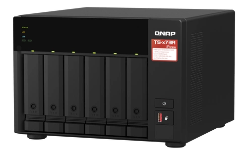 Server NAS QNAP TS-673A-8G 6x SSD | HDD SATA 8GB RAM