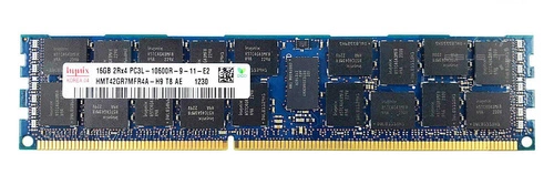 Memoria RAM 1x 16GB Hynix ECC REGISTERED DDR3 1333MHz PC3-10600 RDIMM | HMT42GR7MFR4A-H9