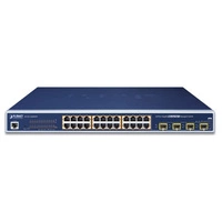 Interruttore Planet WGSW-24040HP4 24x 1Gb 4x SFP 440 W PoE+