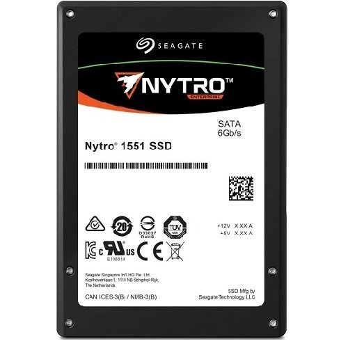 SSD disco Seagate Nytro 1551 384 2.5'' SATA 6Gb/s | XA3840ME10063