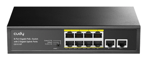 Interruttore Cudy 10x 1Gb 120 W PoE+