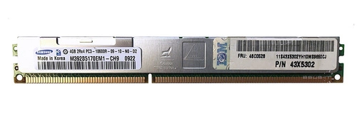 Memoria RAM 1x 4GB Samsung ECC REGISTERED DDR3 1333MHz PC3-10600 RDIMM | M392B5170EM1-CH9