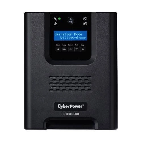 UPS CyberPower Professional Tower PR1000ELCD 900W 8 sockets C13 nuovo 2 anni garanzia