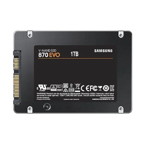 SSD disco Samsung 870 EVO 1000 2.5'' SATA 6Gb/s TLC | MZ-77E1T0B/EU