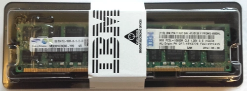 Memoria RAM 1x 8GB IBM ThinkServer & System X DDR3 1333MHz ECC REGISTERED DIMM | 49Y1415