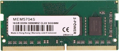 Memoria RAM 1x 16GB 2-POTENZA SO-DIMM DDR4 3200MHz PC4-25600 | MEM5704S