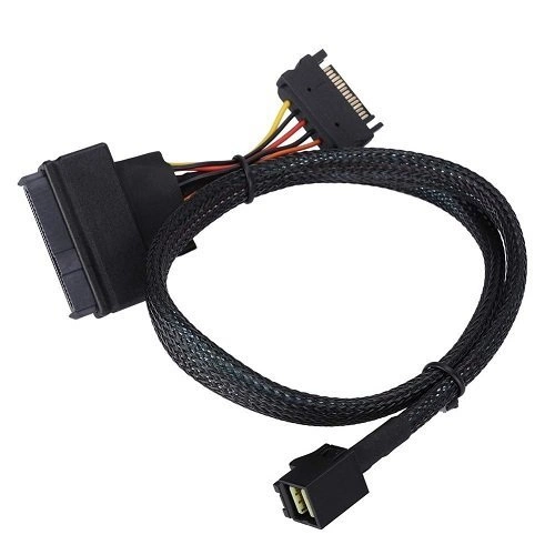 Cavo Broadcom 05-50065-00 1xSFF-8643 -2 x4 SFF-8639 (Direct Drive Connect - U.2 Enabled Cavos)