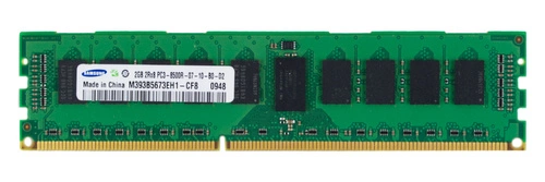 Memoria RAM 1x 2GB Samsung ECC REGISTERED DDR3 1066MHz PC3-8500 RDIMM | M393B5673EH1-CF8