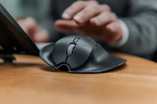 Senza fili topo Bakker Elkuizen HandshoeMouse Shift Bluetooth BNEPS210RLW