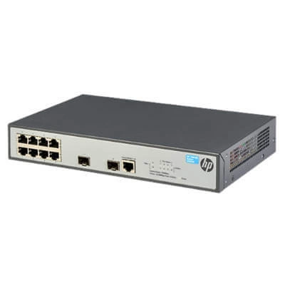 Switch HPE JG922A 8x 10/100/1000 2x SFP 180W PoE+