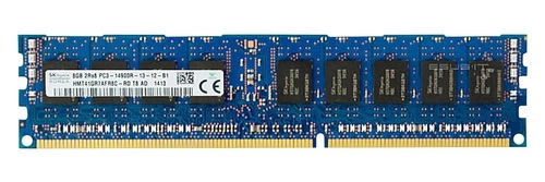 Memoria RAM 1x 8GB Hynix ECC REGISTERED DDR3 1866MHz PC3-14900 RDIMM | HMT41GR7AFR8C-RD