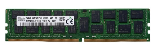 Memoria RAM 1x 128GB Hynix LOAD REDUCED DDR4 2S4Rx4 2666MHz PC4-21300 LRDIMM | HMABAGL7C4R4N-VN