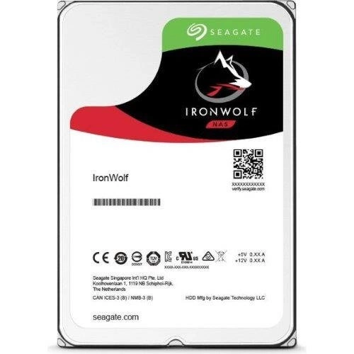 Disco rigido Seagate IronWolf 3.5'' HDD 12TB 7200RPM SATA 6Gb/s 256MB | ST12000VN0007