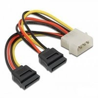 Delock Cavo Molex - SATA 15-pin x2 10cm | 60102