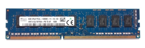 Memoria RAM 1x 8GB Hynix ECC UNBUFFERED DDR3 1600MHz PC3-12800 UDIMM | HMT41GU7AFR8A-PB