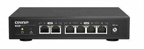 Switch QNAP QSW-2104-2T 2x RJ-45 10/100/1000 Mbps 4x RJ-45 10/100/1000/2500 Mbps