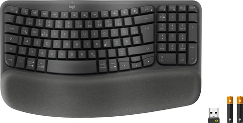 Tastiera Senza fili Logitech Wave Keys for Business QWERTZ