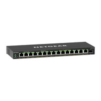 Interruttore Netgear GS316EP-100PES 15x 1Gb 1 SFP 180 W PoE+