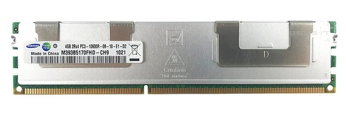 Memoria RAM 1x 4GB Samsung ECC REGISTERED DDR3 1333MHz PC3-10600 RDIMM | M393B5170FHD-CH9