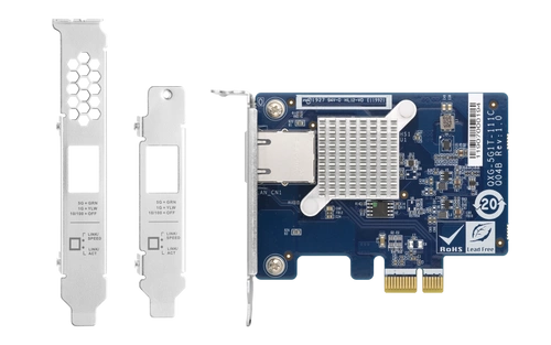 Network Card QNAP QXG-5G1T-111C 1x RJ-45 5Gb