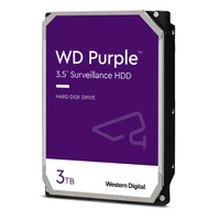 Hard disk Western Digital  PURPLE 3.5'' HDD 3TB 5400RPM SATA 6Gb/s 256MB | WD33PURZ