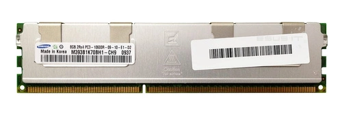 Memoria RAM 1x 8GB Samsung ECC REGISTERED DDR3 1333MHz PC3-10600 RDIMM | M393B1K70BH1-CH9
