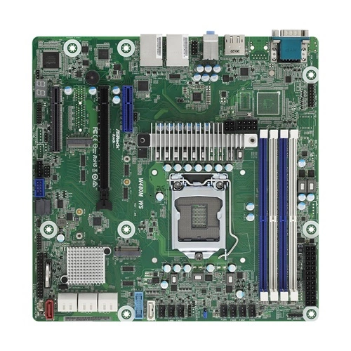 Scheda madre Asrock Rack W480M WS LGA1200 Micro-ATX | W480M WS