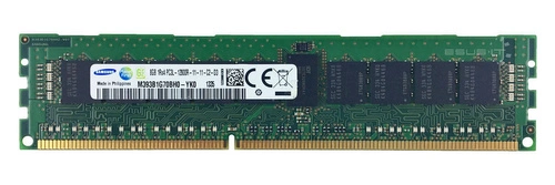 Memoria RAM 1x 8GB Samsung ECC REGISTERED DDR3 1600MHz PC3-12800 RDIMM | M393B1G70BH0-YK0