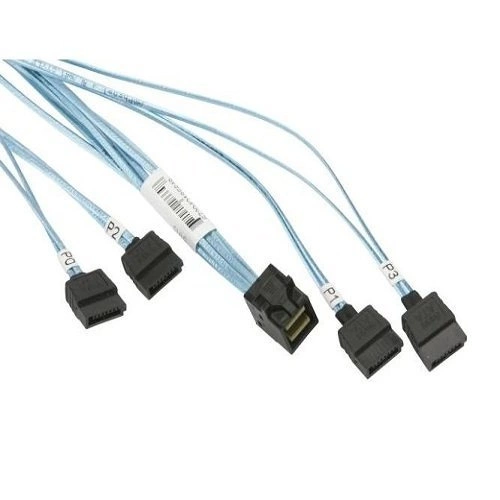 Supermicro Cavo Mini SAS HD to 4 SATA, 0.7m | CBL-SAST-0704