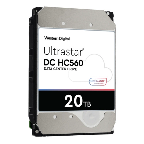 Disco rigido Western Digital Ultrastar DC HC560 3.5'' HDD 20TB 7200RPM SAS 12Gb/s 512MB | 0F38652