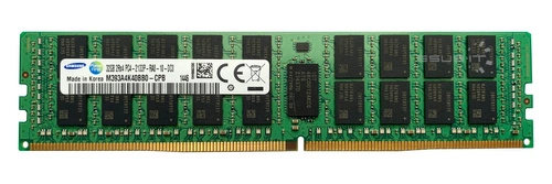 Memoria RAM 1x 32GB Samsung ECC REGISTERED DDR4 2133MHz PC4-17000 RDIMM | M393A4K40BB0-CPB