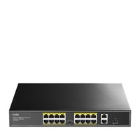Interruttore Cudy FS1018PS1 16x 100Mb | 2x 1Gb 1 SFP 200 W PoE+