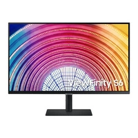 Monitor 32" Samsung LS32A600NWUXEN S60A 2560 x 1440 QHD 75Hz matrice dello schermo VA