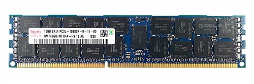 Memoria RAM 1x 16GB Hynix ECC REGISTERED DDR3 2Rx4 1333MHz PC3-10600 RDIMM | HMT42GR7MFR4A-H9
