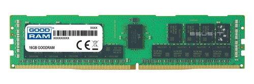 Memoria RAM 1x 16GB GoodRAM ECC REGISTERED DDR4 1Rx4 2666MHz PC4-21300 RDIMM | W-MEM2666R4S416G