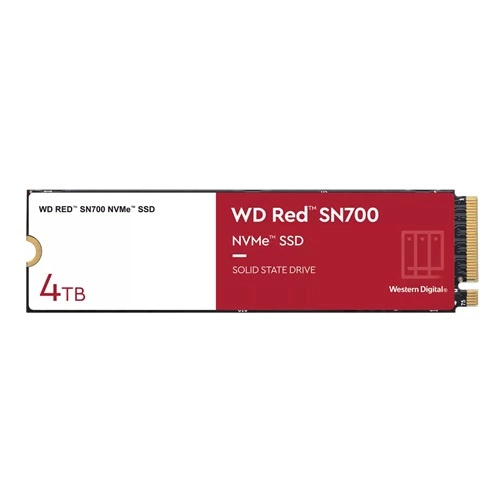 SSD disco Western Digital WD Red SN700 4TB M.2 NVMe PCIe | WDS400T1R0C