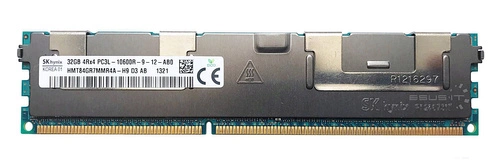 Memoria RAM 1x 32GB Hynix ECC REGISTERED DDR3 1333MHz PC3-10600 RDIMM | HMT84GR7MMR4A-H9