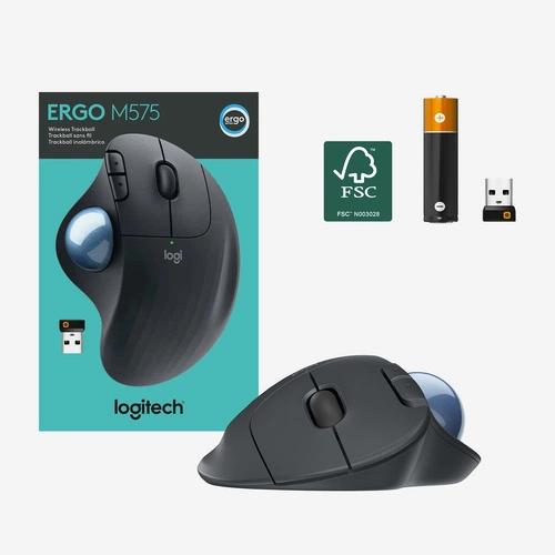 Senza fili topo Logitech Ergo M575 910-005872