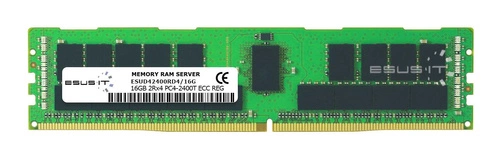Memoria RAM 1x 16GB ESUS IT ECC REGISTERED DDR4 2Rx4 2400MHz PC4-19200 RDIMM | ESUD42400RD4/16G