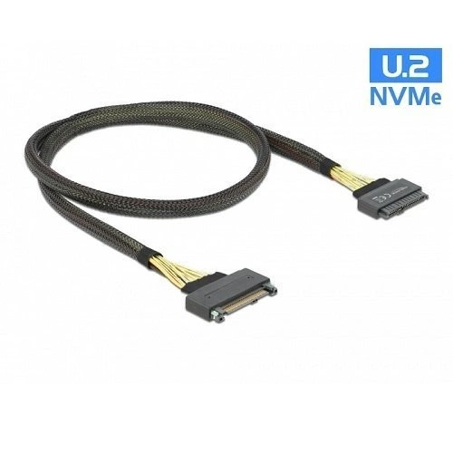 Delock Extension Cavo U.2 SFF-8639 male > U.2 SFF-8639 female 1m | 84518