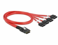 Delock Cavo (83057) Mini SAS SFF-8087 | 4 x SATA 7 pin 0.5m.| 83057
