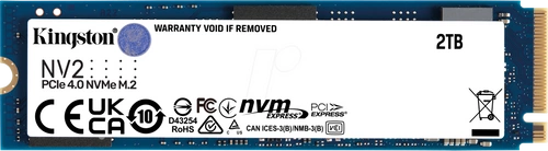 SSD Kingston NV2 2TB M.2 NVMe 4.0 | SNV2S/2000G