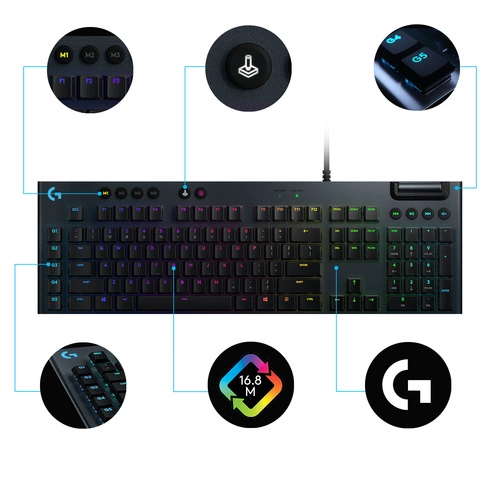 Tastiera Wired Logitech G G815 QWERTY