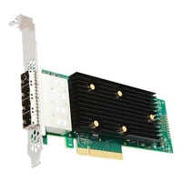 HBA BROADCOM 05-50013-00 4 Mini-SAS SFF8644 SAS/SATA 12Gb/s nuovo 3 anni