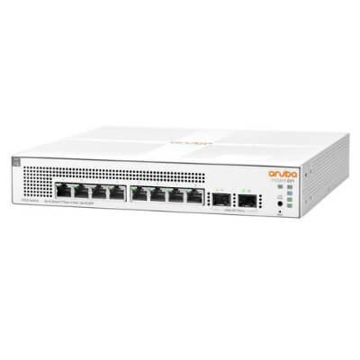 Switch HPE JL681A 8x 10/100/1000 2x SFP 124 W PoE+