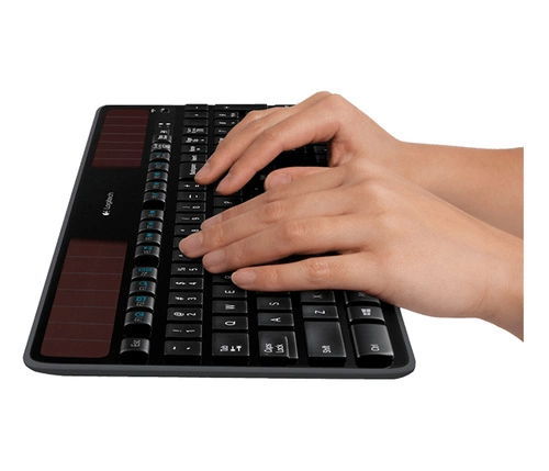 Tastiera Senza fili Logitech Wireless Solar Keyboard K750 QWERTZ
