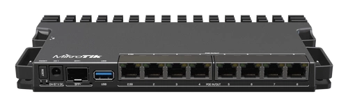 Router Mikrotik RB5009UPr+S+IN 7x RJ-45 10/100/1000 Mb/s 1x RJ-45 100/1000/2500 Mb/s 1x SFP+