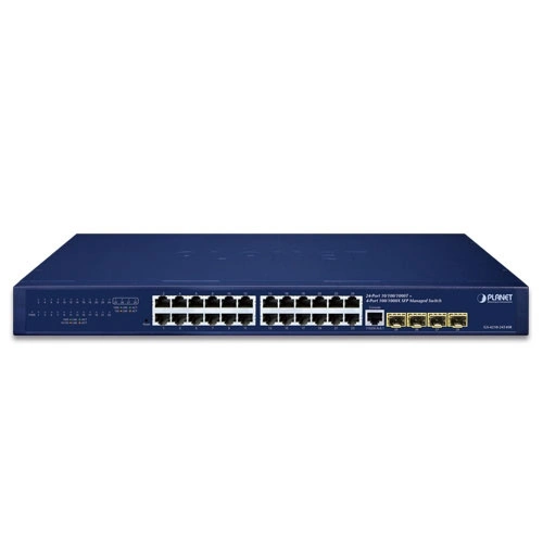 Interruttore Planet GS-4210-24T4S 20x 1Gb 4x RJ-45/SFP